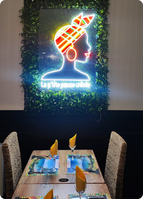 Le restaurant - La P'tite Pause Créole - restaurant NANCY - Restaurant Nancy les mieux notés - Resto sur Nancy - Restaurant Créole Nancy - Restaurant Créole Nancy